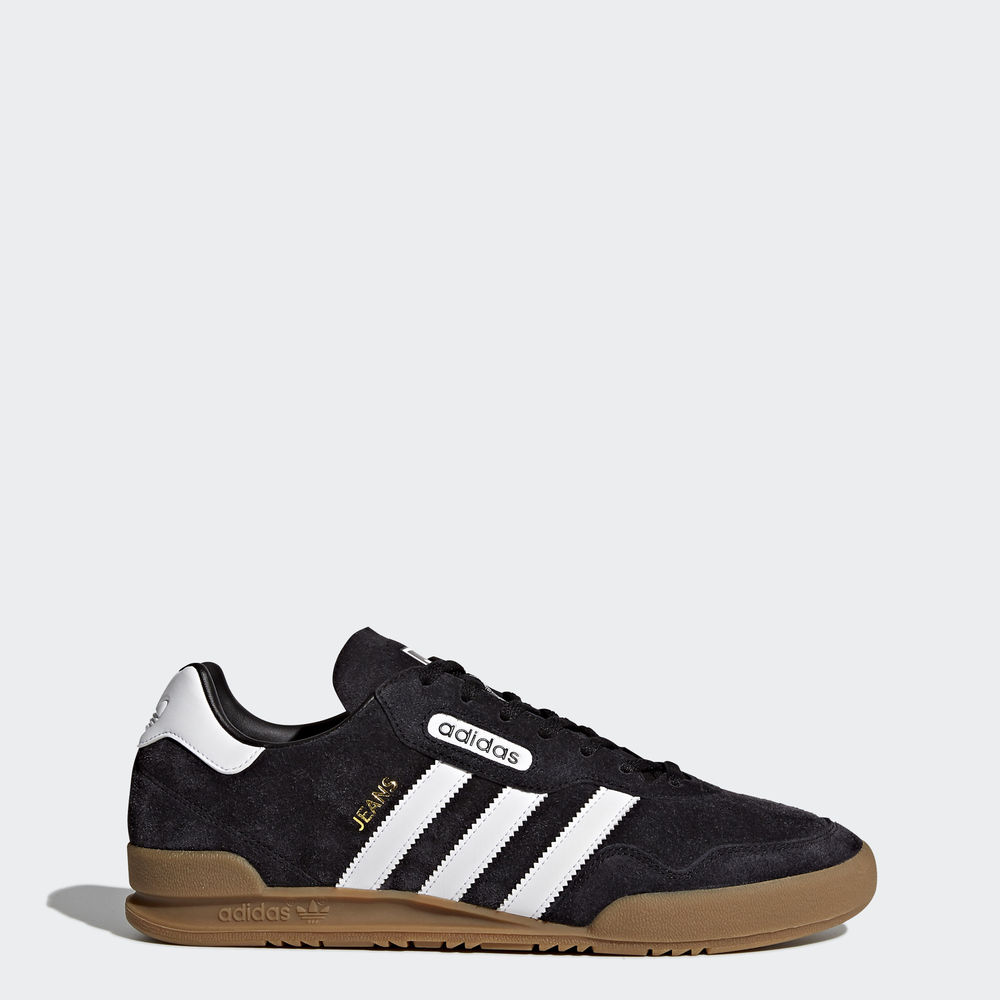 Adidas Jeans Super - Originals ανδρικα - Μαυρα/Ασπρα/Χρυσο Χρωμα Μεταλλικός,Μέγεθος: EU 36 – 54 2/3